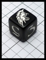 Dice : Dice - 6D - Unknown Black - Gen Con Aug 2015